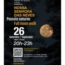 Passeio em noite de lua cheia  / Full moon walk