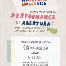 performance de abertura do Festival