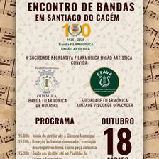 Encontro de Bandas Filarmónicas em Santiago do Cacém