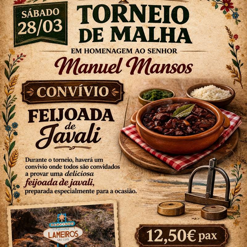 🐗CONVÍVIO & TRADIÇÃO EM VENDA DOS LAME