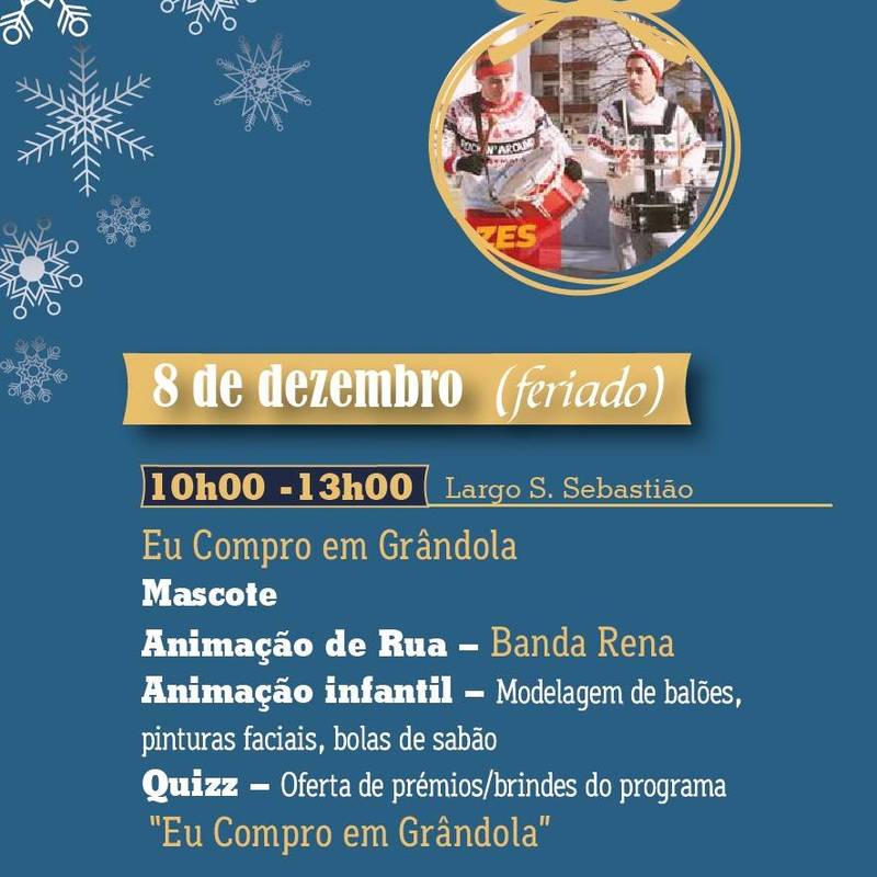 Natal é no Mercado Municipal de Grândola