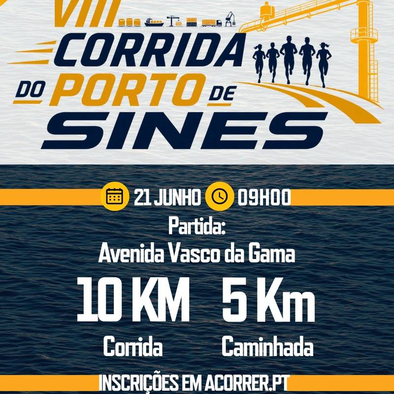 VIII Corrida e Caminhada do Porto de Sines