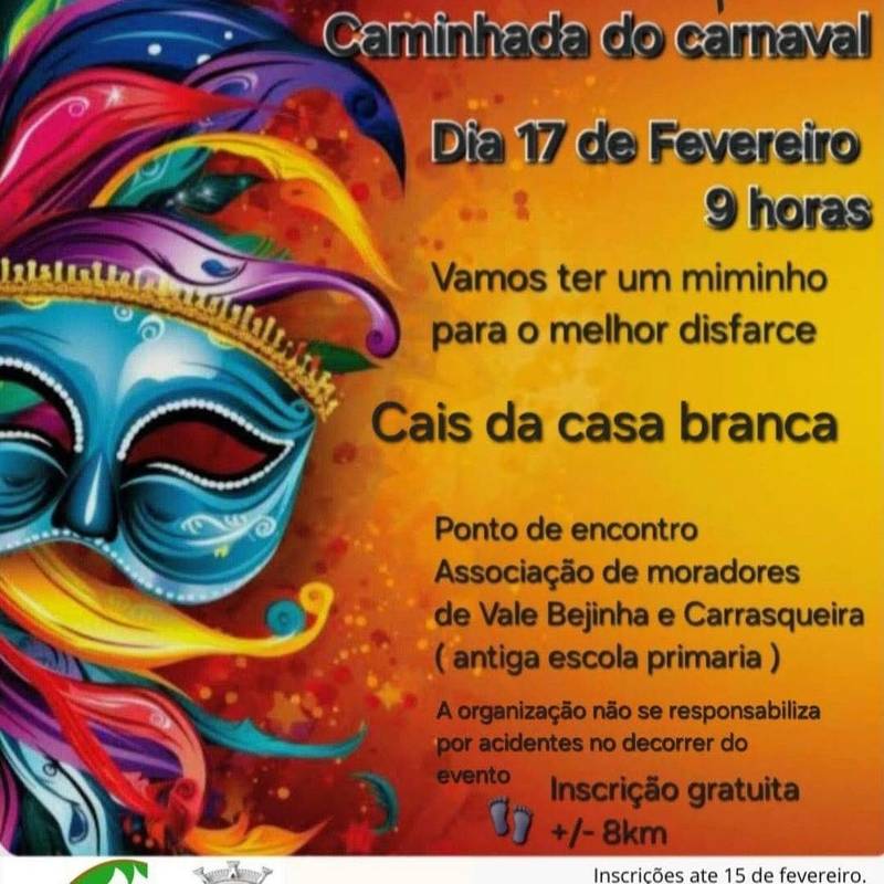 A caminhada mascarada