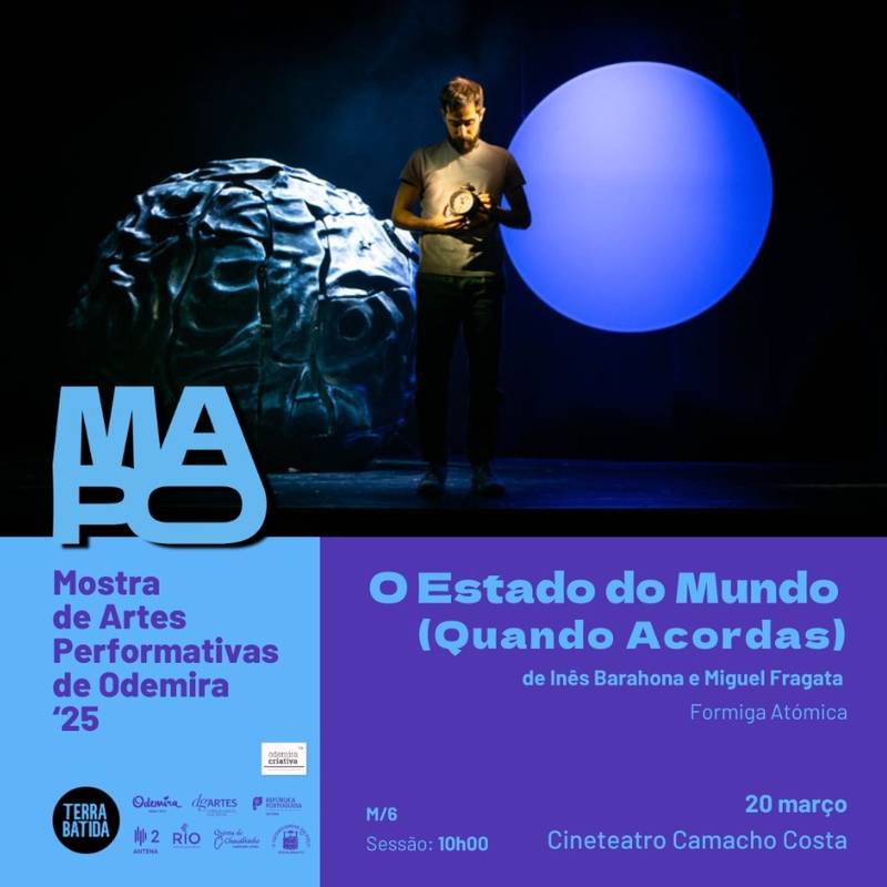 Espetáculo “o Estado do Mundo (Quando Acordas)”, de Inês Barahona e Miguel Fragata