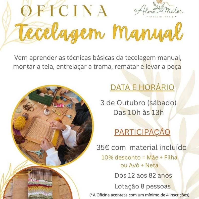 Oficina de Tecelagem Manual