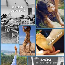 Espirais em movimento