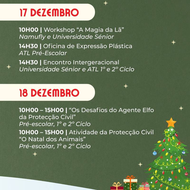 A magia do Natal regressa ao coração de Ourique