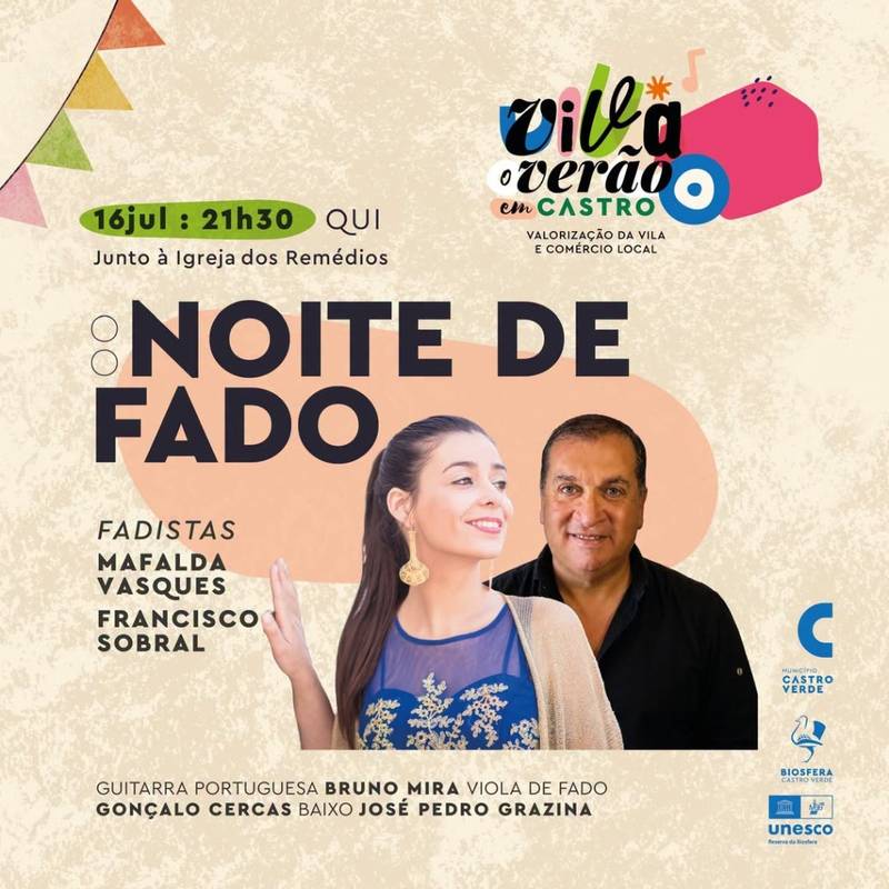 "Viva o Verão em Castro" - Noite de fado