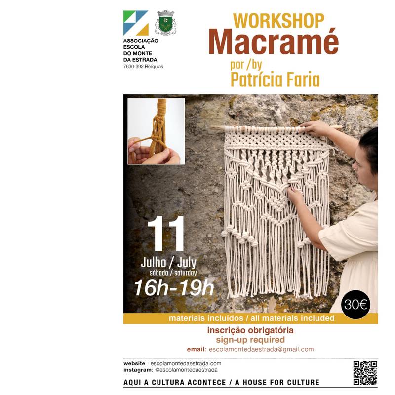 Oficina de Macramé