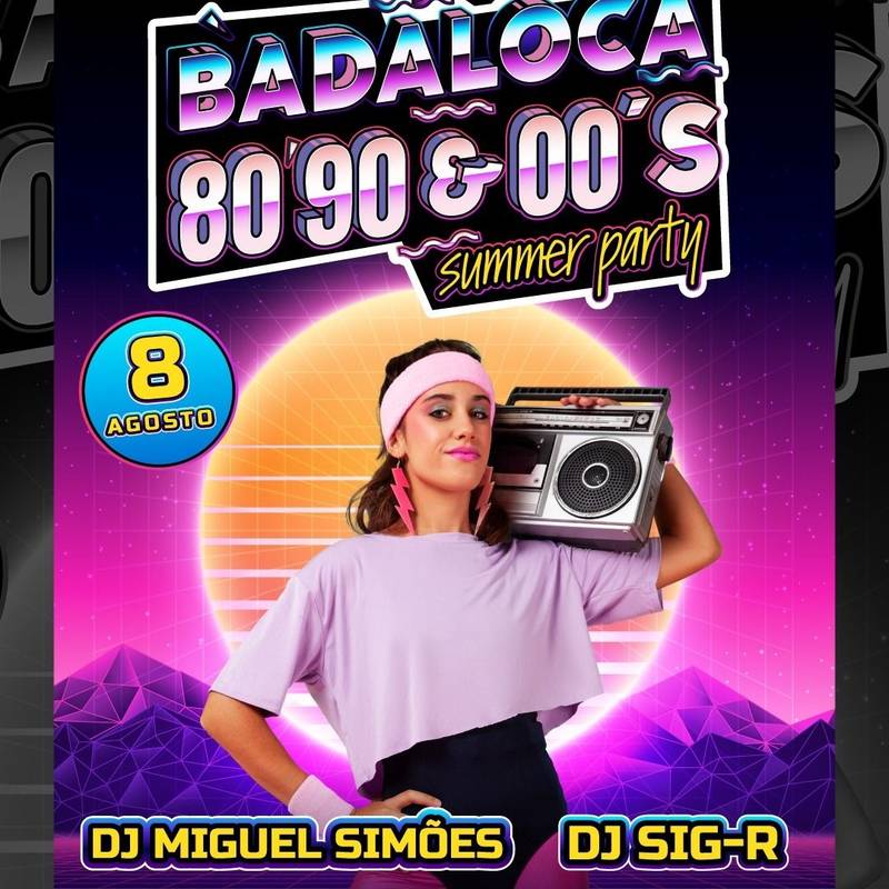 Festa anos 80/90/2000