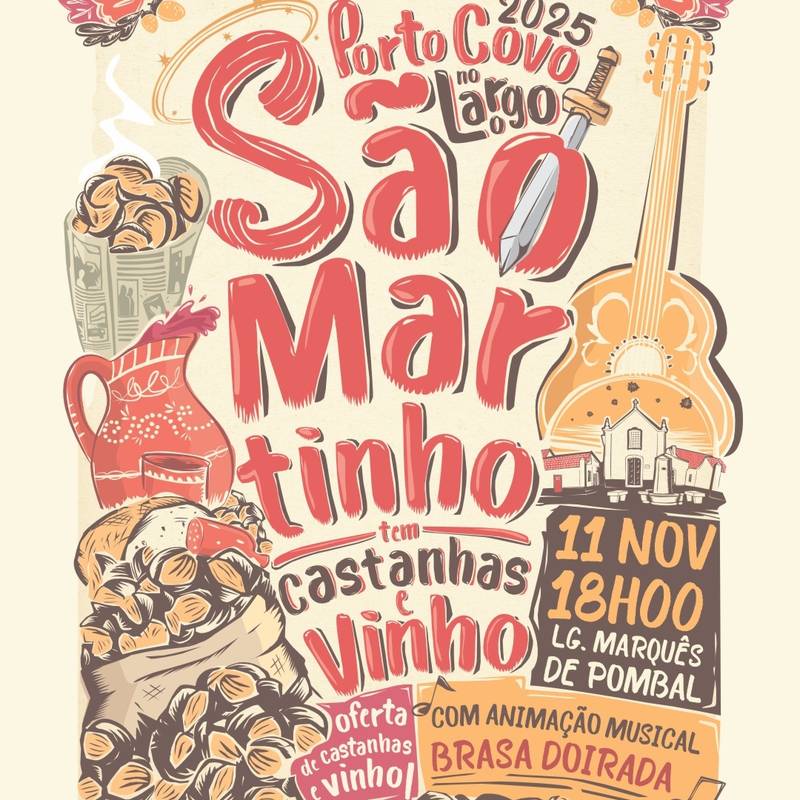 Vem celebrar o São Martinho em Porto Covo!