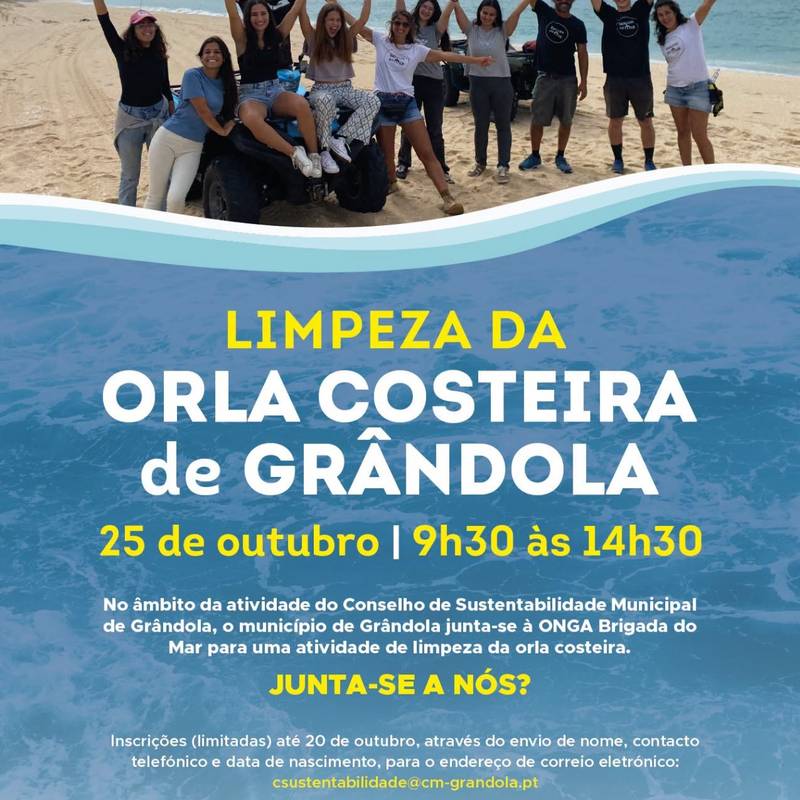 Limpeza da Orla costeira de Grândola