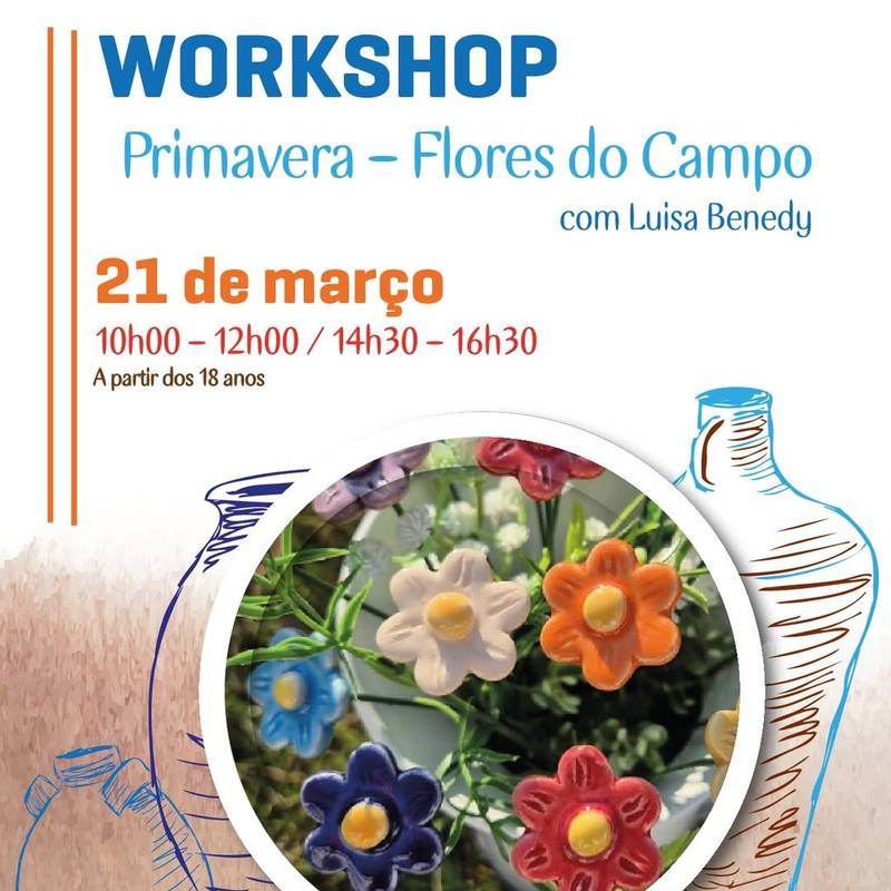 Wokshop Primavera - Flores do Campo