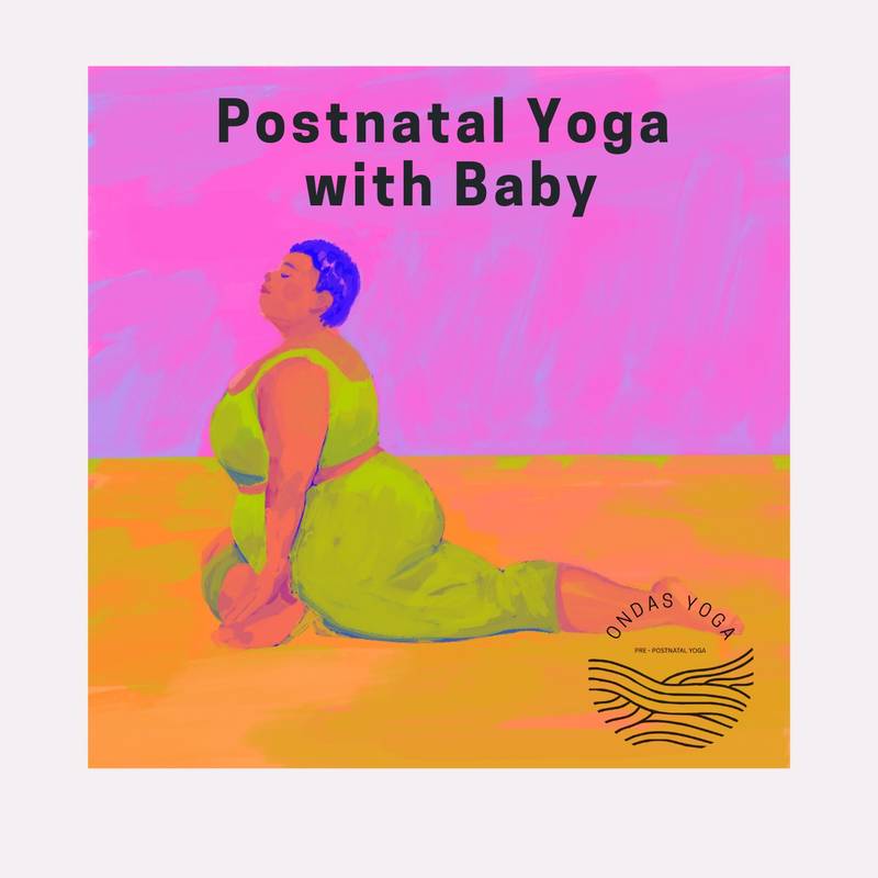 Yoga pós-natal com o bebé