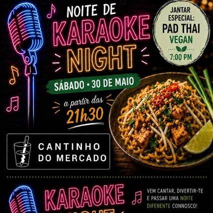 Noite de karaoke