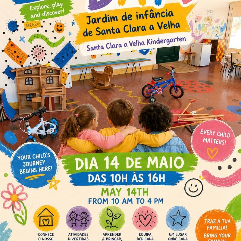 Dia aberto nos Jardins de Infância de Pereiras-Gare
