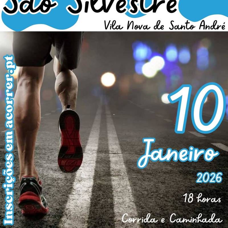 Corrida de São Silvestre em Vila Nova de Santo André