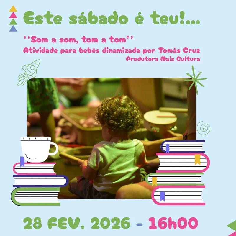 Este sábado é teu!… “Som a som, tom a tom”