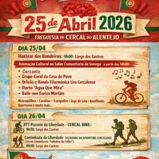 Comemoração 25 de Abril-Cercal do Alentejo