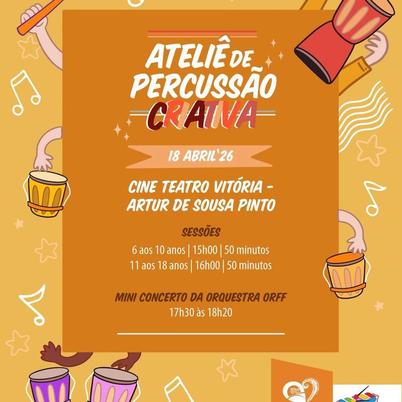 Ateliê de Percussão Criativa