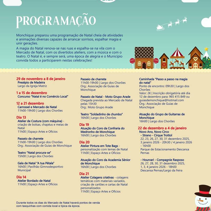 Monchique Natal