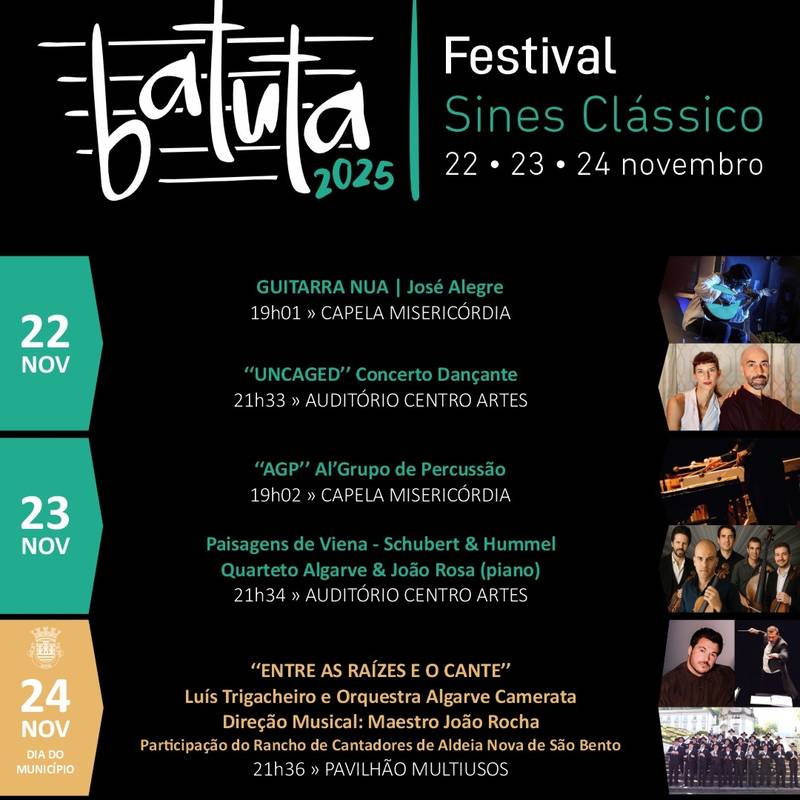 Batuta | Festival Sines Clássico