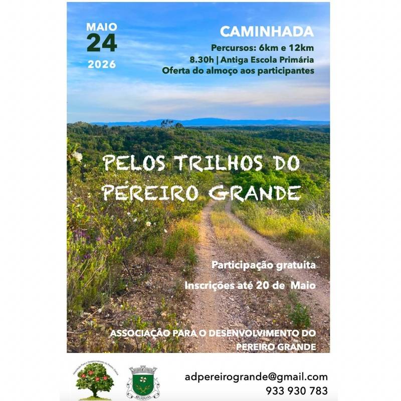 A caminhada “Pelos Trilhos do Pereiro Grande”