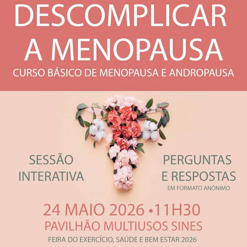 Uma sessão dedicada à menopausa e à andropausa