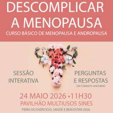 Uma sessão dedicada à menopausa e à andropausa