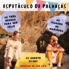 ESPETÁCULO DE PALHAÇAS