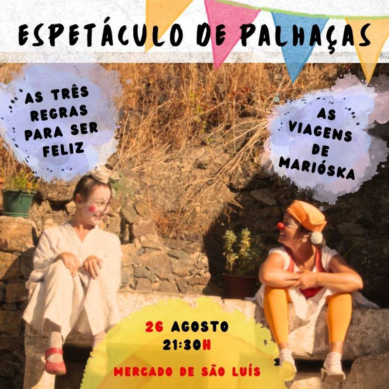 ESPETÁCULO DE PALHAÇAS