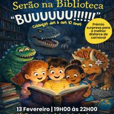 Serão na biblioteca | “buuuuuu!!!!!!!”