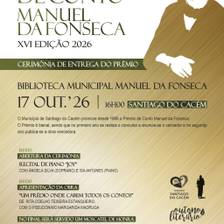 Cerimónia de entrega do Prémio de Conto Manuel da Fonseca xvi Edição