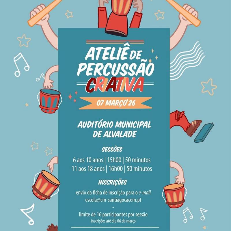 Ateliê de Percussão Criativa