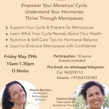 Workshop sobre Saúde Hormonal Feminina
