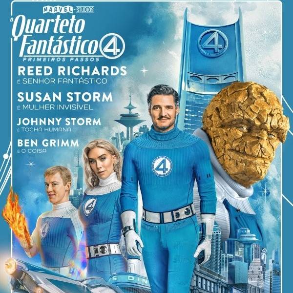 Cinema: Quarteto fantástico - primeiros passos