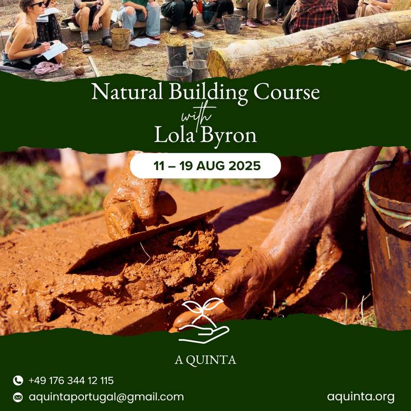 Curso de Construção Natural com Lola Byron