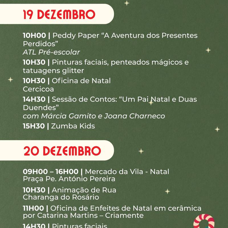 A magia do Natal regressa ao coração de Ourique