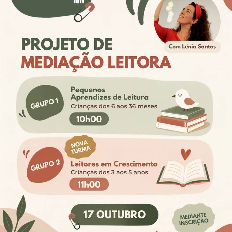 Pequenos aprendizes de leitura