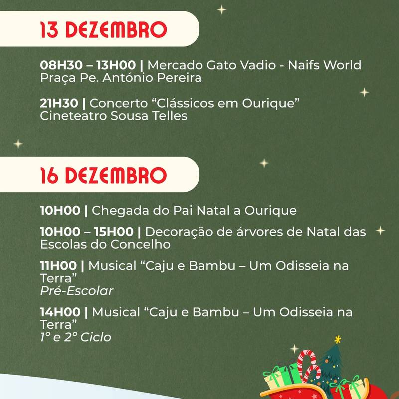 A magia do Natal regressa ao coração de Ourique