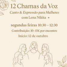 12 chamas da voz