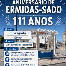 11.º aniversário de ermidas-sado – Comemoração do aniversário da localidade de Ermidas-Sado