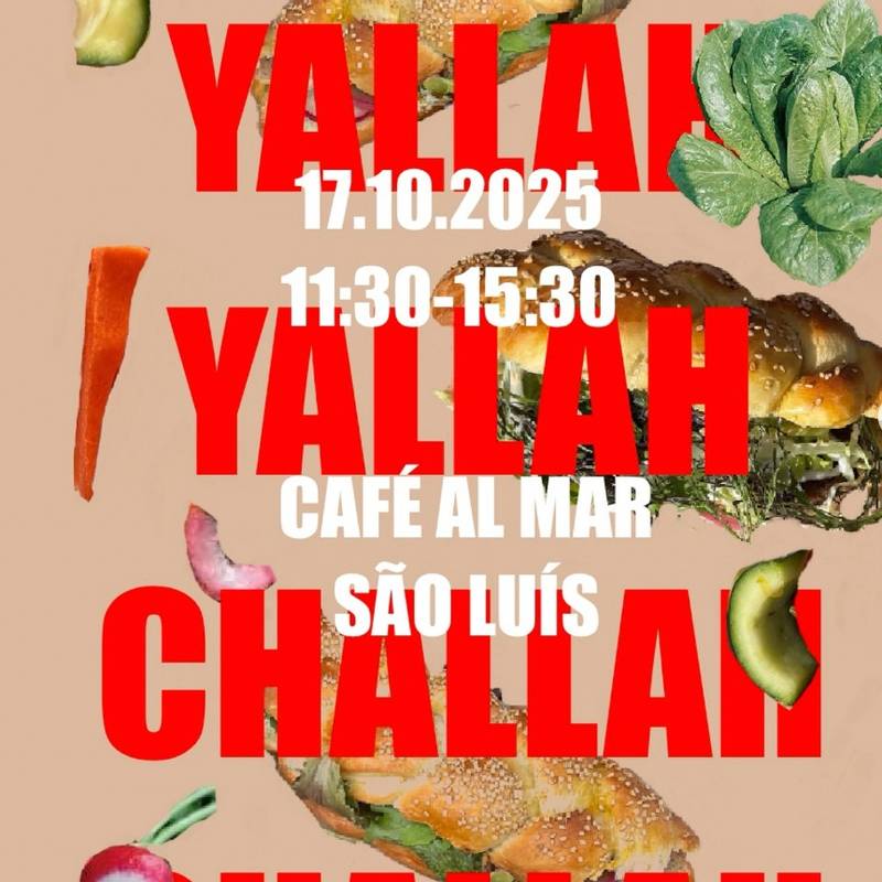 Segunda edição de "Yallah let's challah"