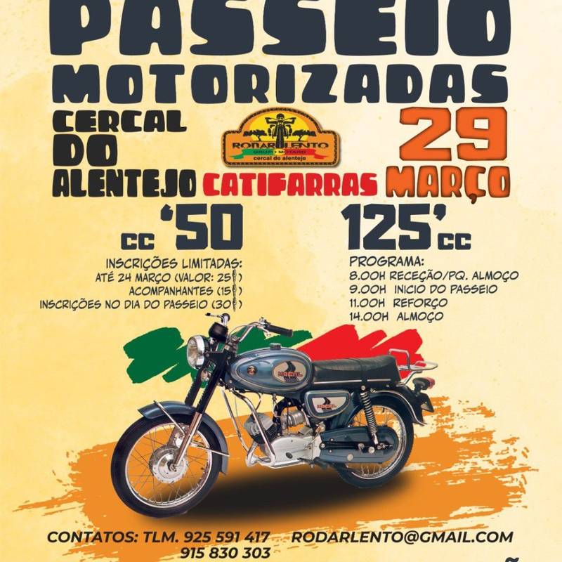 9° Passeio de Motorizadas Grupo Motard Rodar Lento