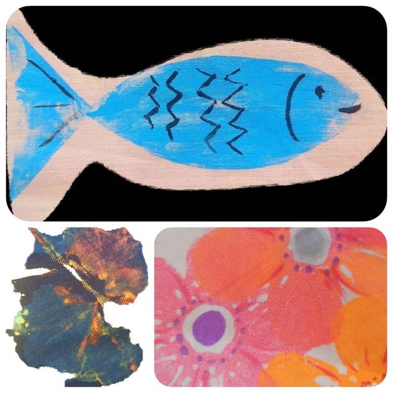 Workshop de pintura em t-shirts com Madalena Palminha