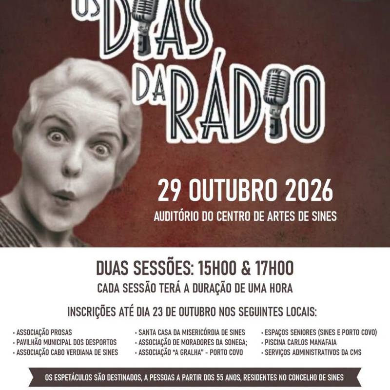Teatro Musical: “Os Dias da Rádio” | Rituais dell Arte
