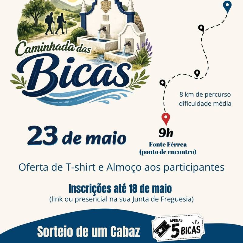 Caminhada das bicas