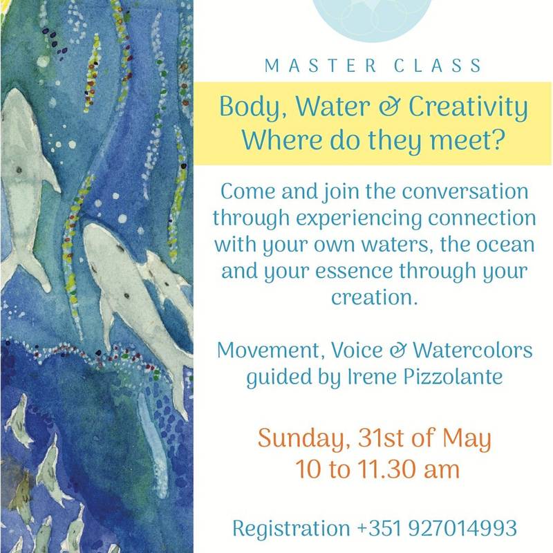 Master Class CORPO. ÁGUA E CRIATIVIDADE