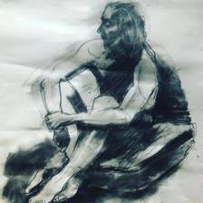 Desenho ao vivo com modelo nu