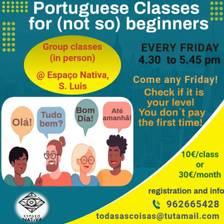 Portuguese classes at Espaço Nativa